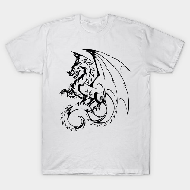 Dragon T-Shirt by scdesigns